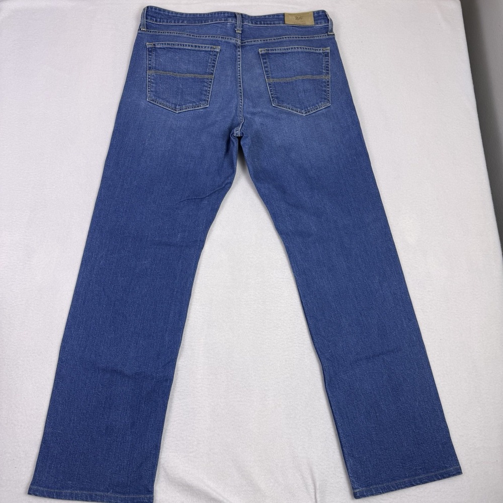 Bills Khakis Mens Classic Fit Denim Jeans 36 Made in USA‎ Blue 5 Pocket Stretch - Picture 8 of 9